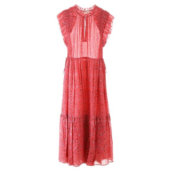 Ulla Johnson Dresses & Skirts - ULLA JOHNSON Linnea Dress in Hibiscus 0